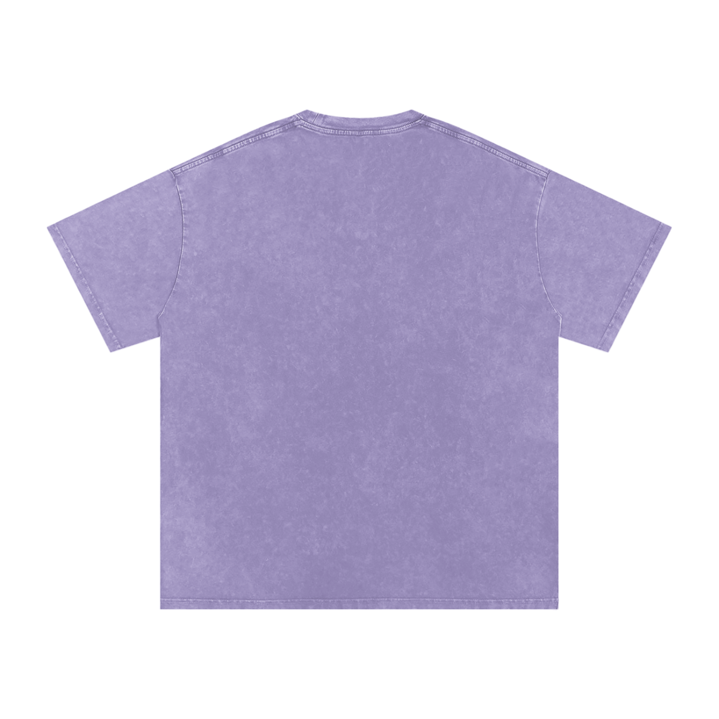 Purple Washed Oversized T-Shirt pink logo