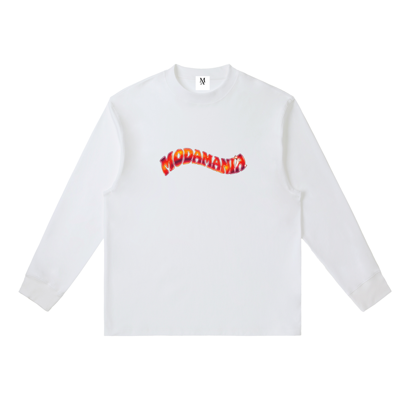Crewneck T-Shirt Red logo