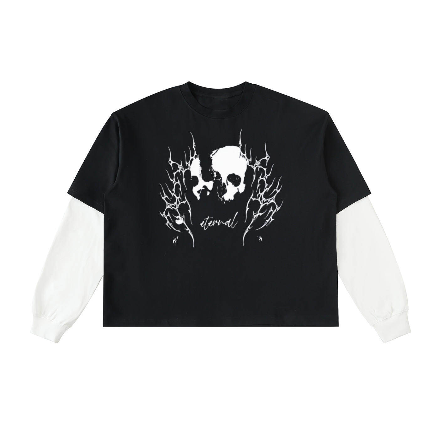 Layered Contrast Skulls