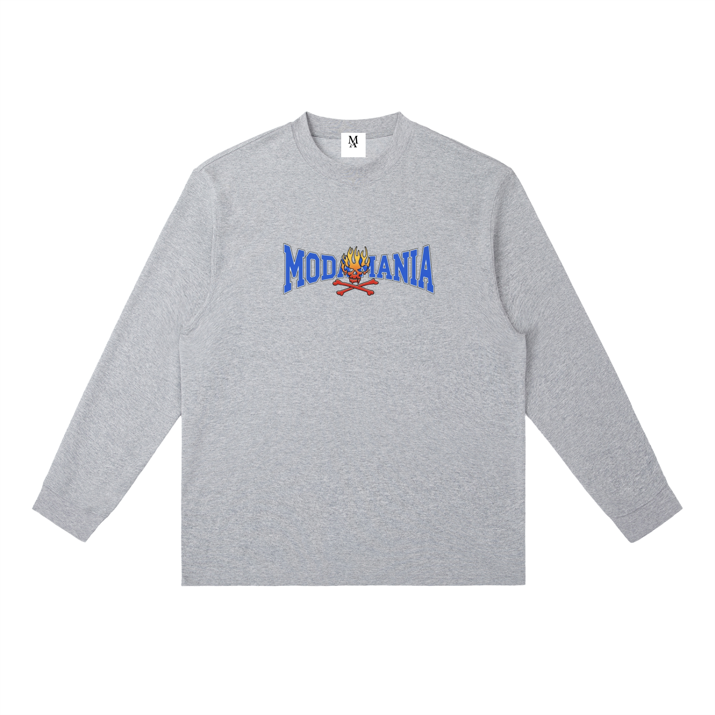 Crewneck Long-Sleeve T-Shirt