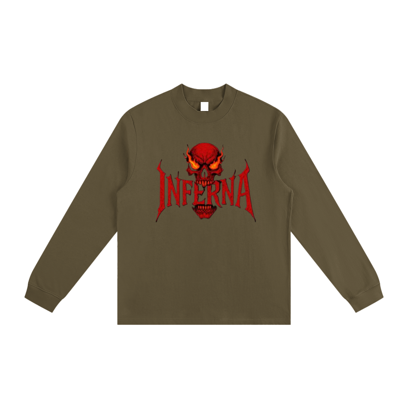 Essential Non-Shrink Mock Neck Sweatshirt