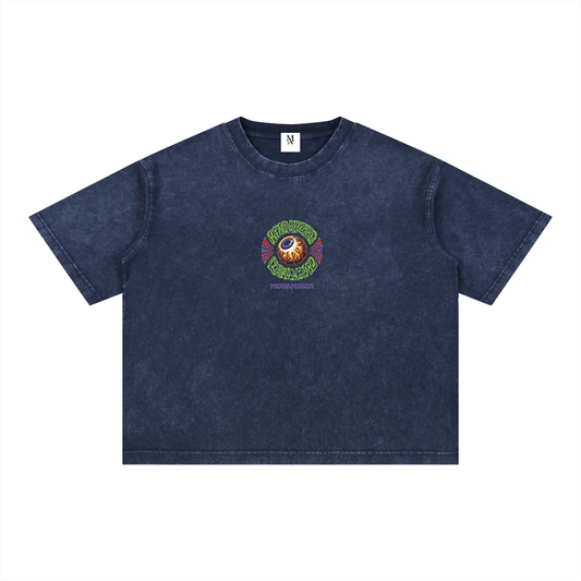 Eyes Boxy Cotton T-Shirt