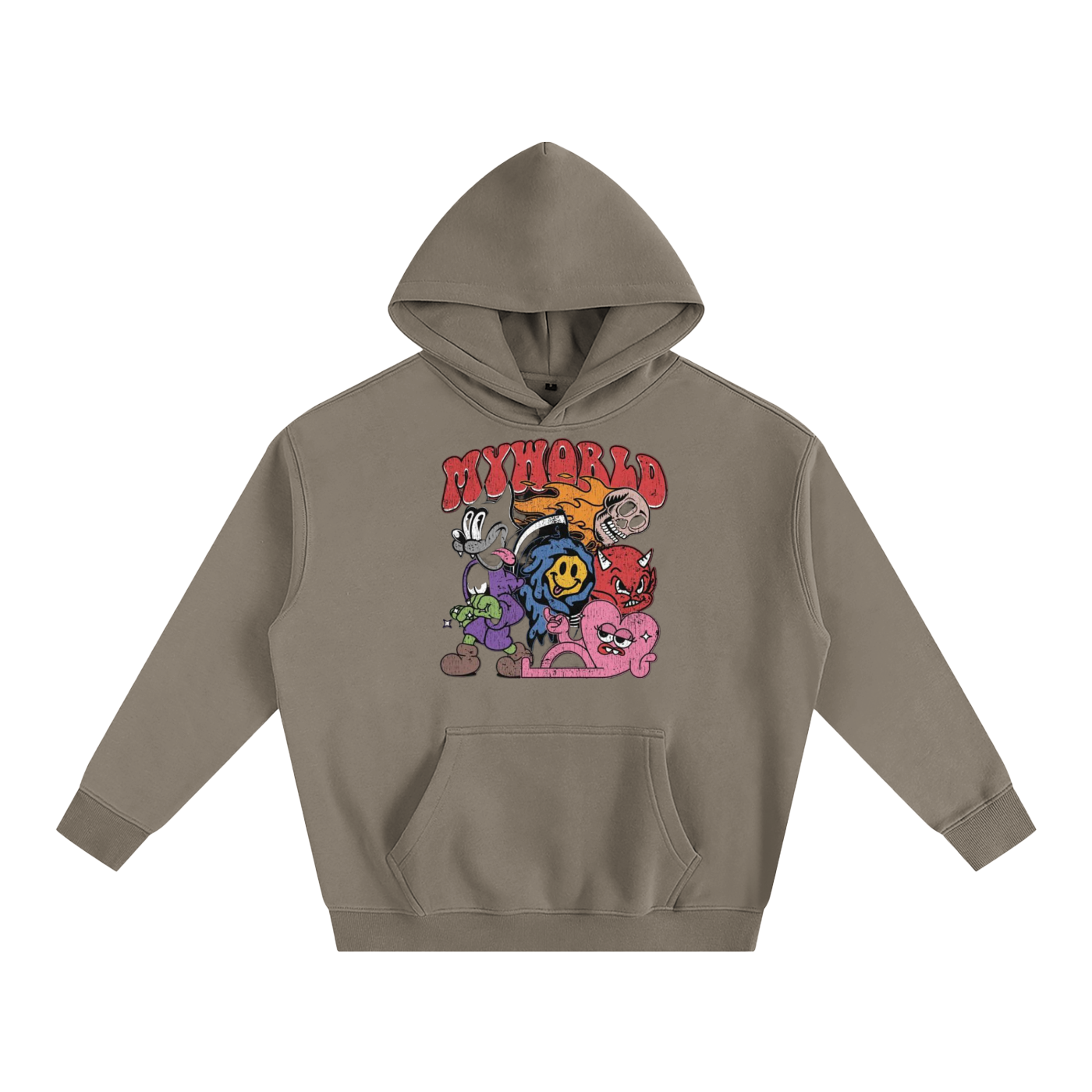 Oversize Fleeced Hoodie