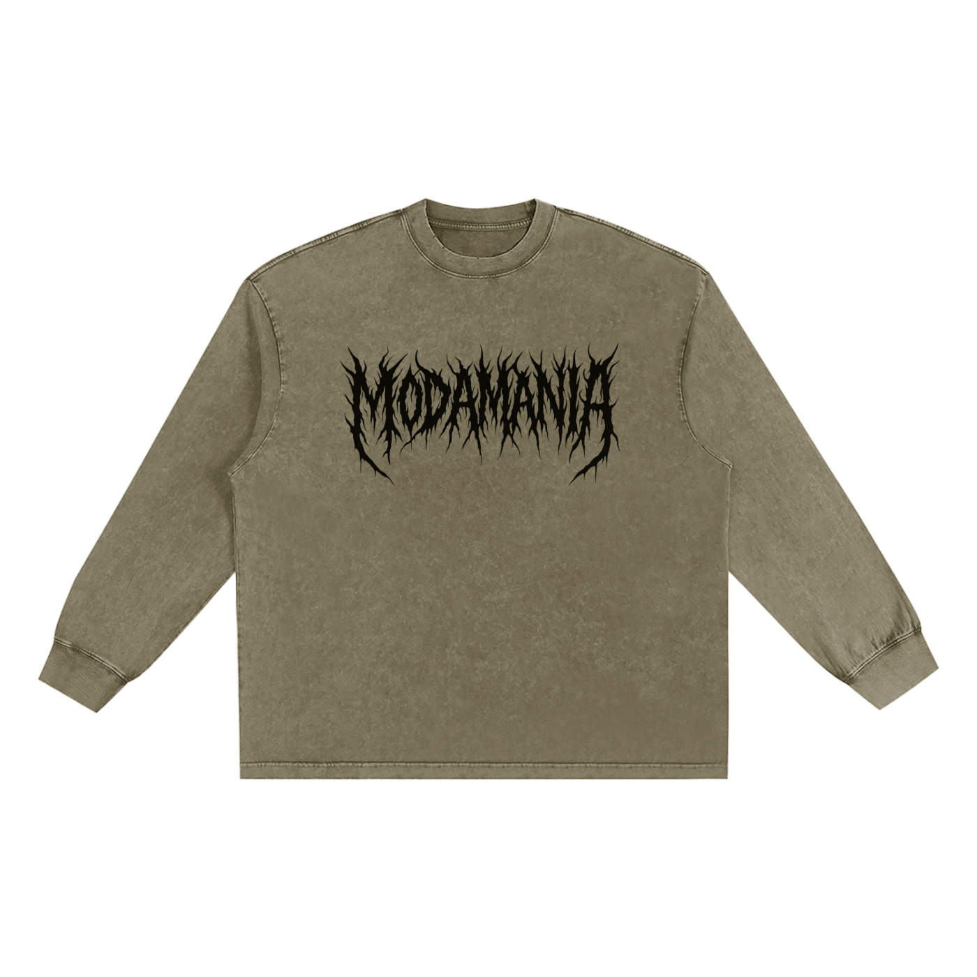 Snow Washed Frayed Edge T-Shirt