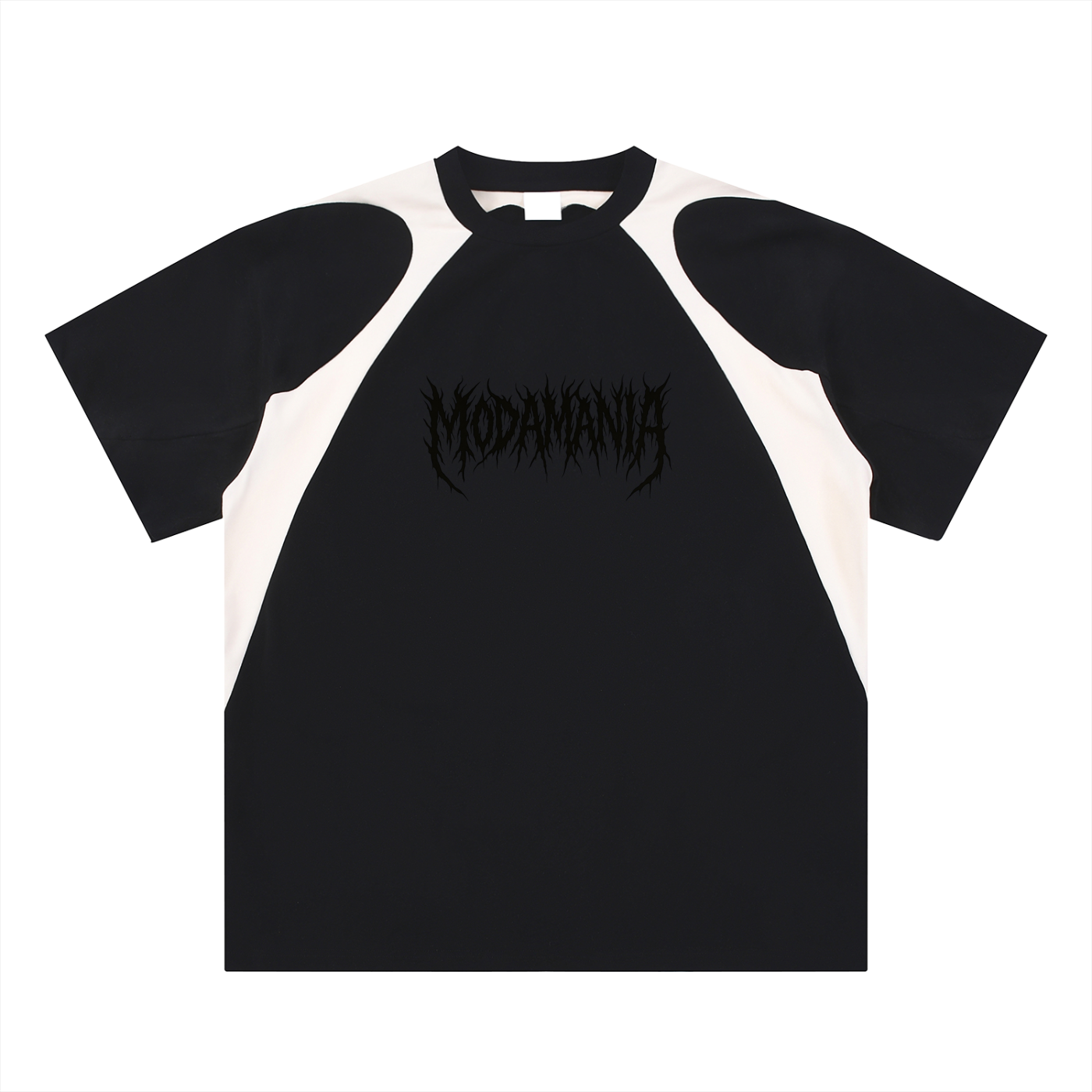 Contrast T-Shirt Black
