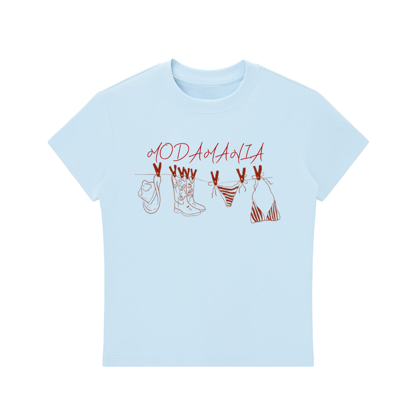 Essential Bodycon Crewneck T-Shirt
