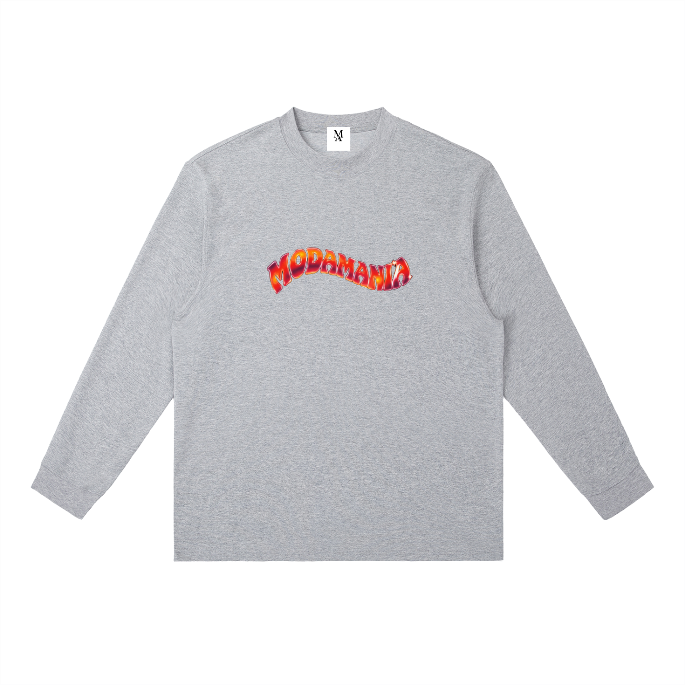 Crewneck T-Shirt Red logo