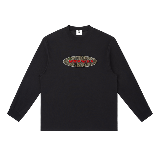 Essential Crewneck Long-Sleeve red camo