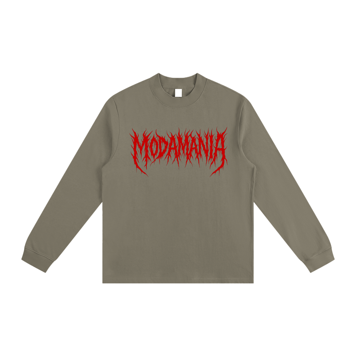 Essential Non-Shrink Mock Neck Sweatshirt