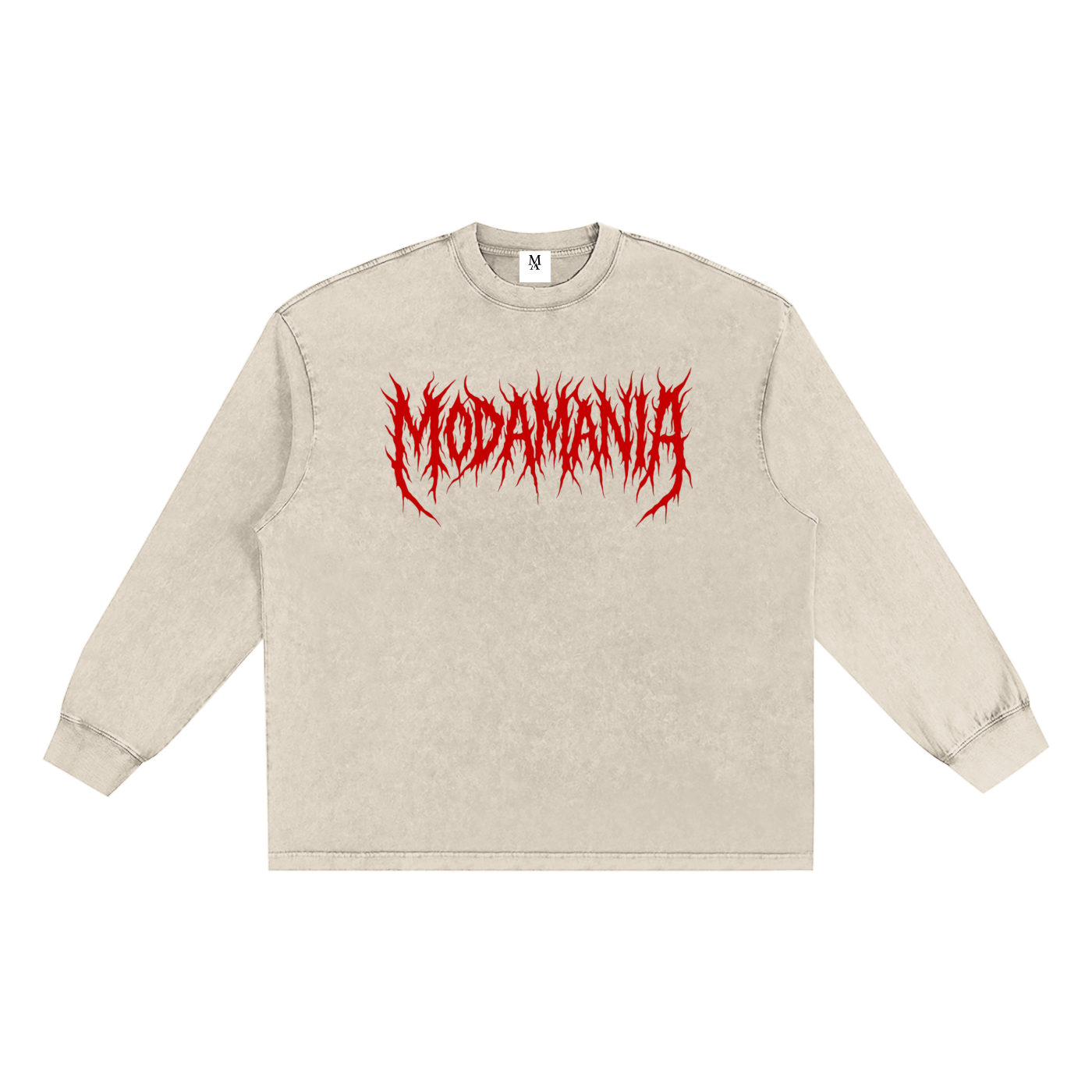 Snow Washed Frayed Edge T-Shirt