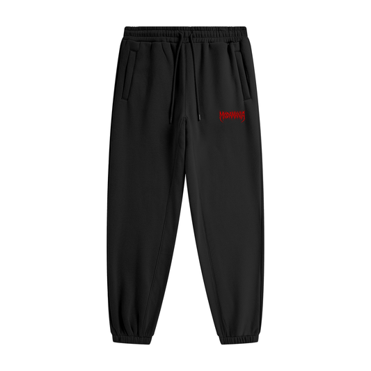 Unisex Heavyweight Red Joggers