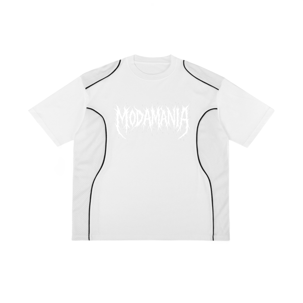 Contrast Piped Panel T-Shirt