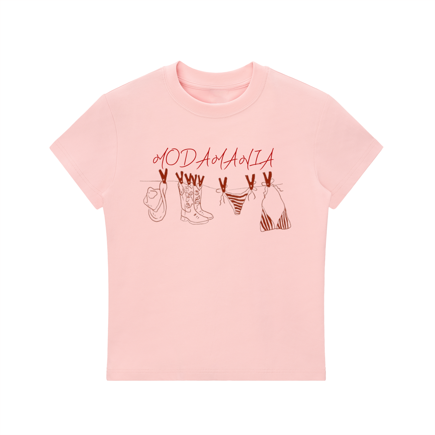 Essential Bodycon Crewneck T-Shirt