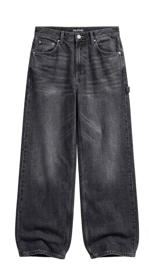 Baggy jeans Hellfire Skull