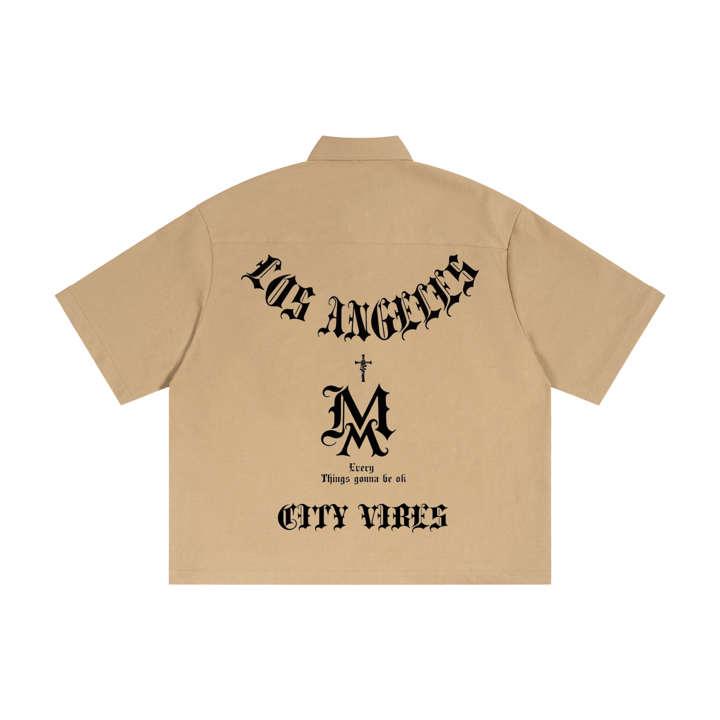 Unisex Boxy Heavyweight Short Sleeve Shirt