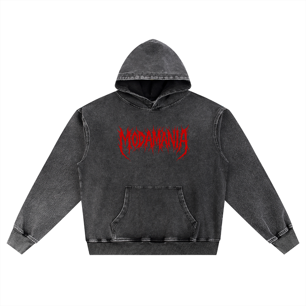 Snow Wash Oversized Hoodie