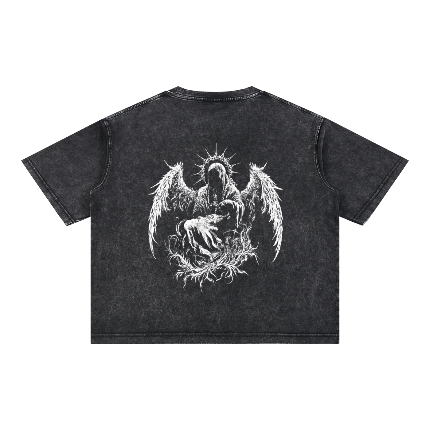 Angels Boxy Cotton T-Shirt