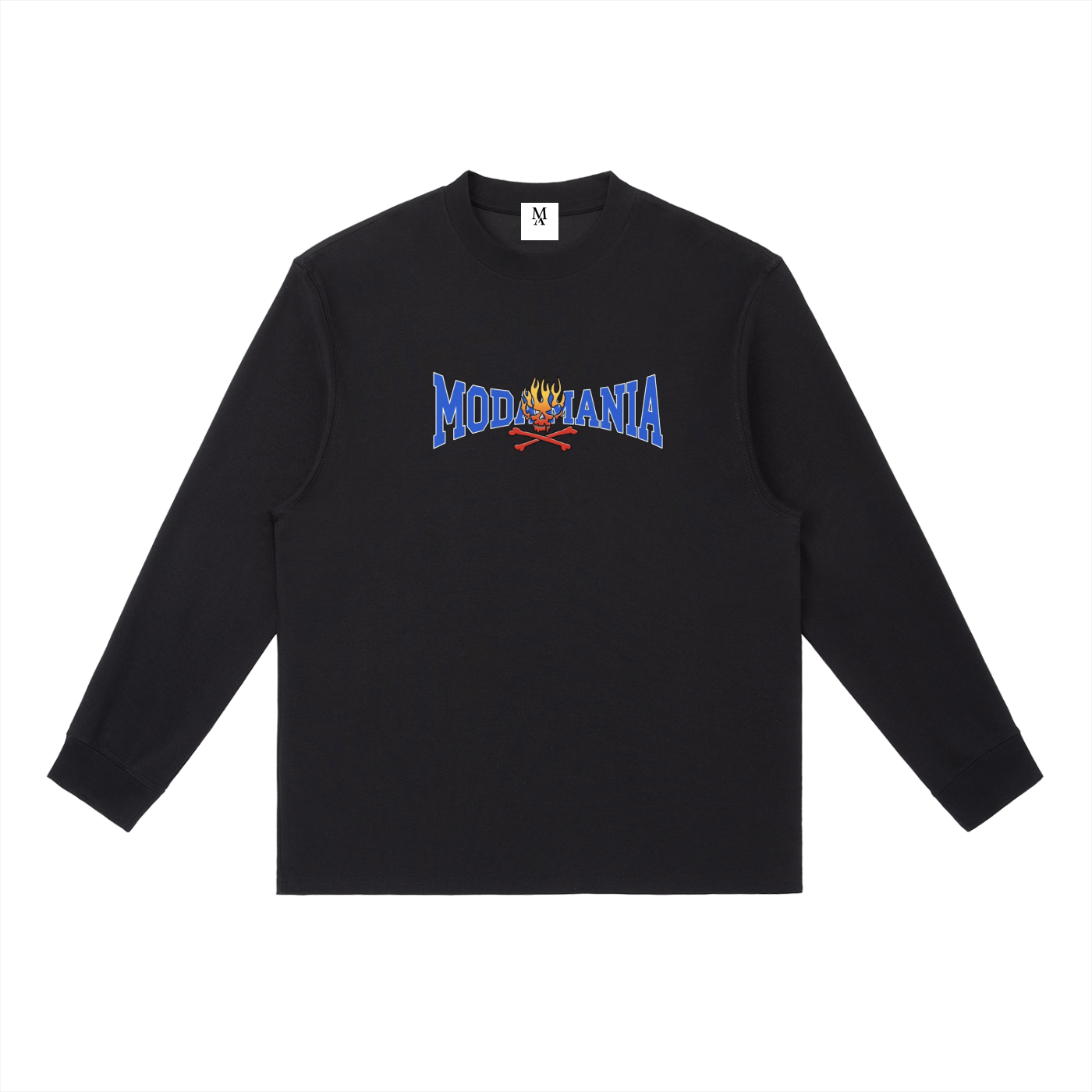 Crewneck Long-Sleeve T-Shirt