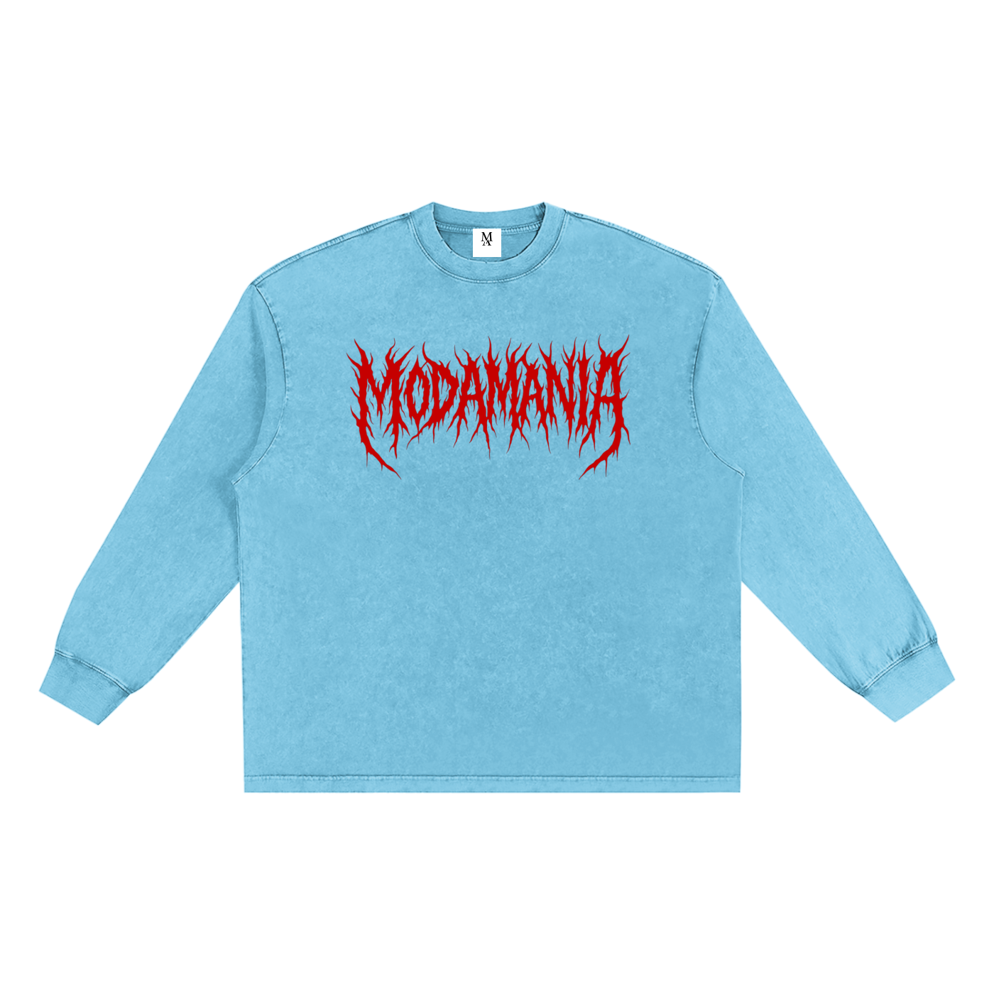 Snow Washed Frayed Edge T-Shirt