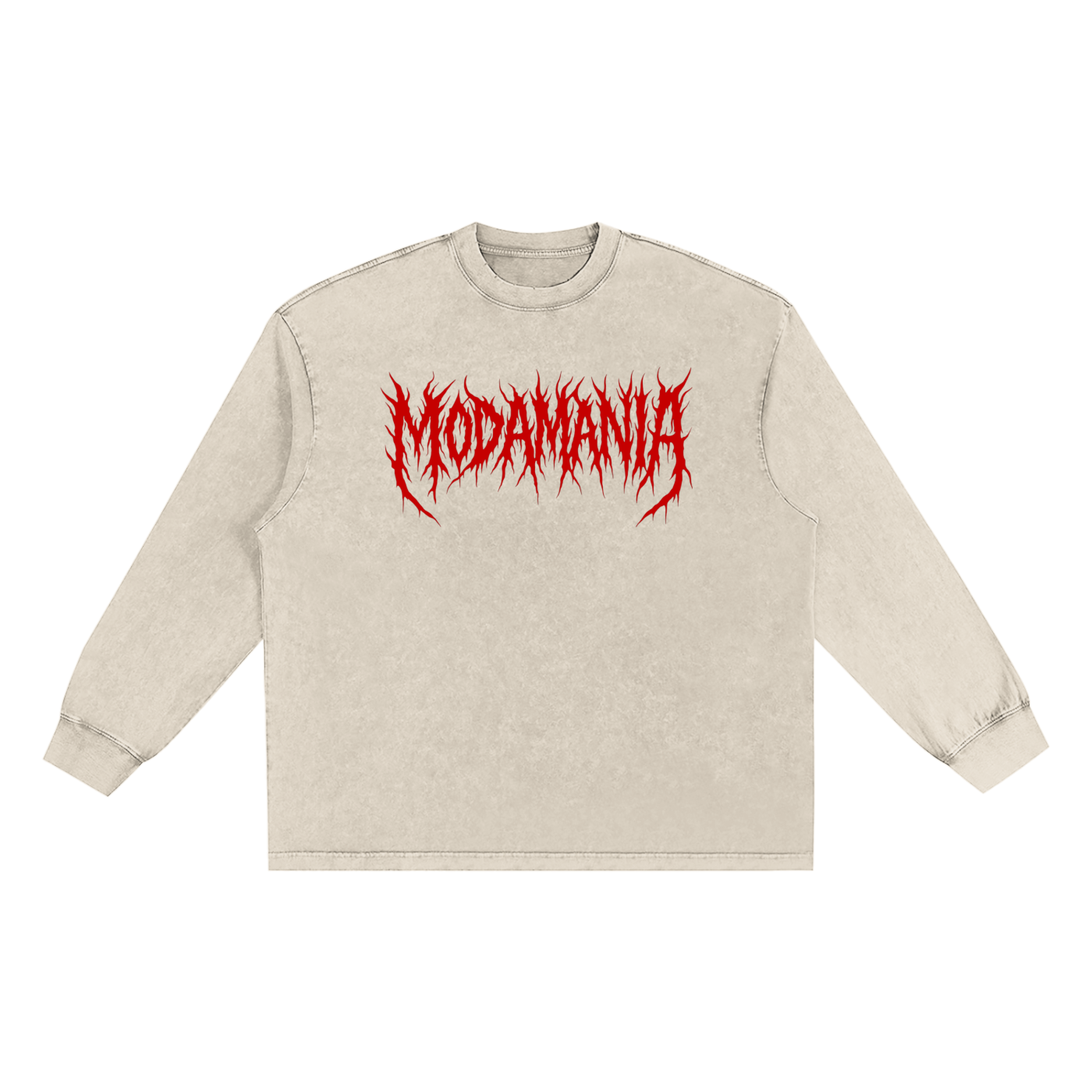 Snow Washed Frayed Edge T-Shirt