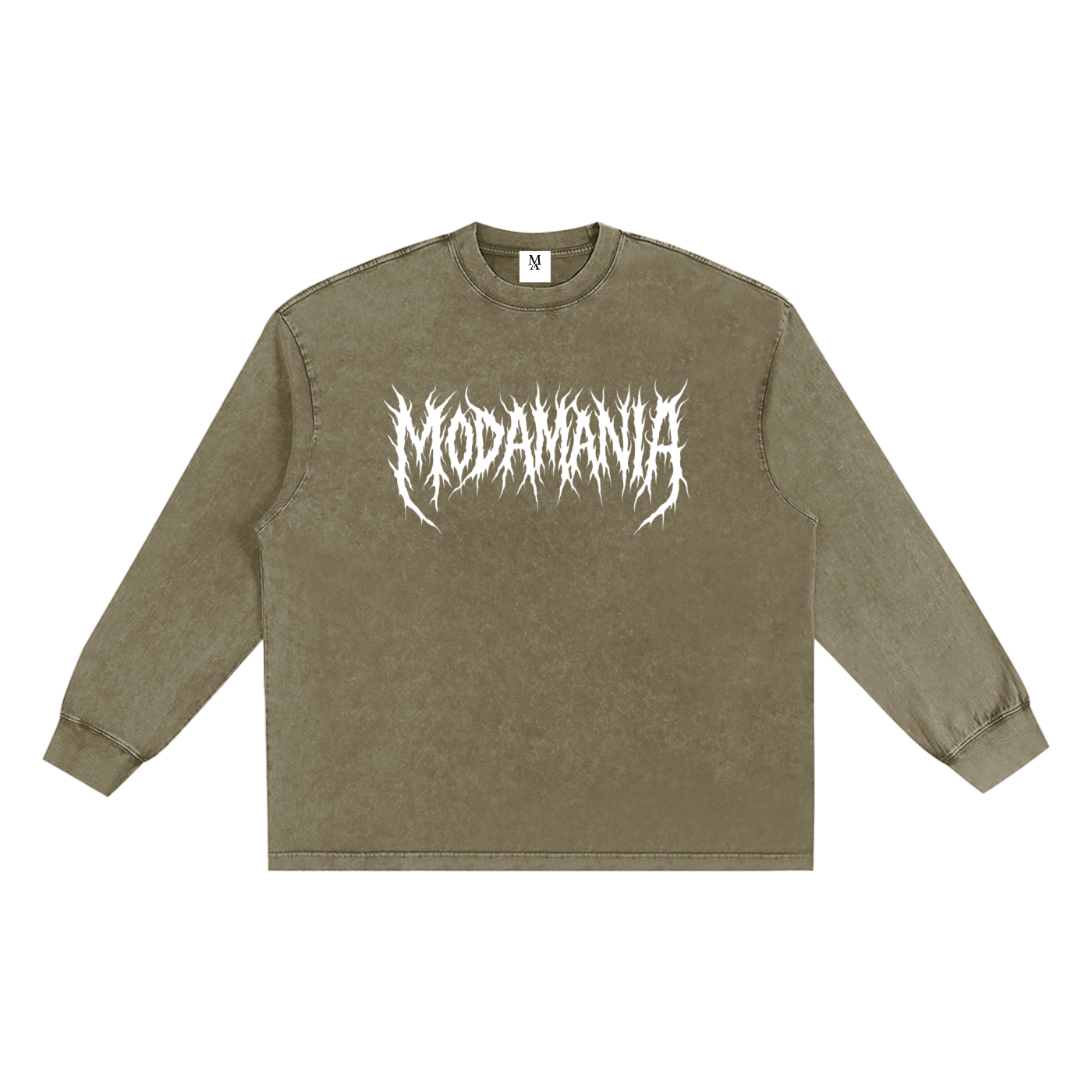 Snow Washed Frayed Edge T-Shirt