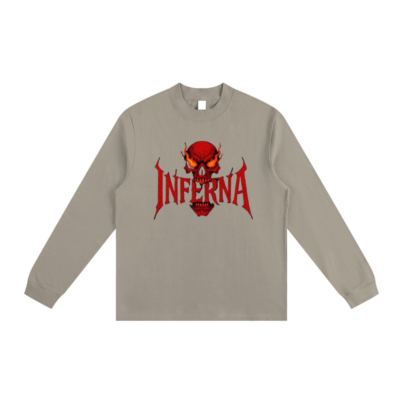 Essential Non-Shrink Mock Neck Sweatshirt