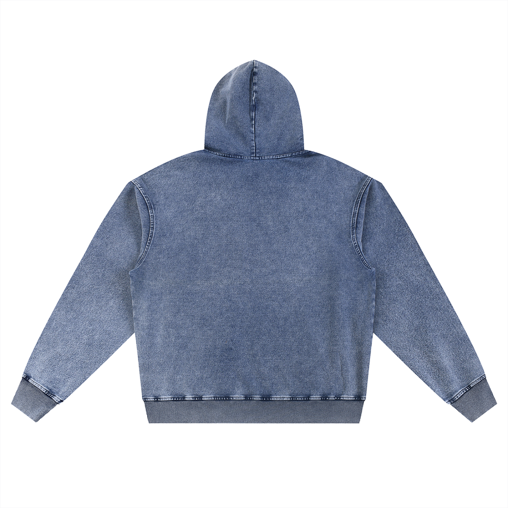 Snow Wash Oversized Hoodie