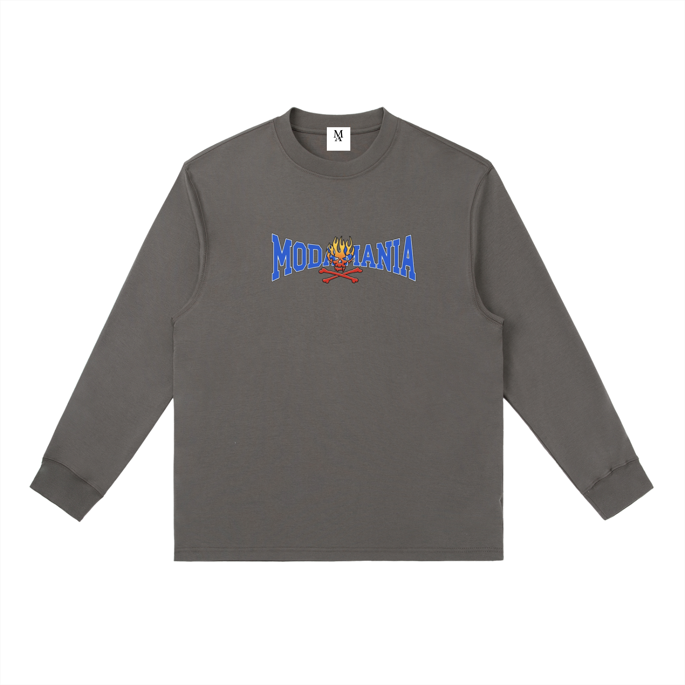Crewneck Long-Sleeve T-Shirt