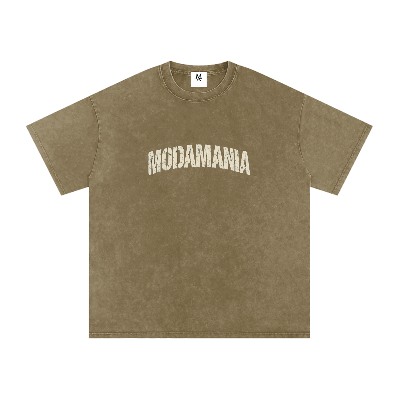 Snow Washed Oversized Cotton T-Shirt blessed