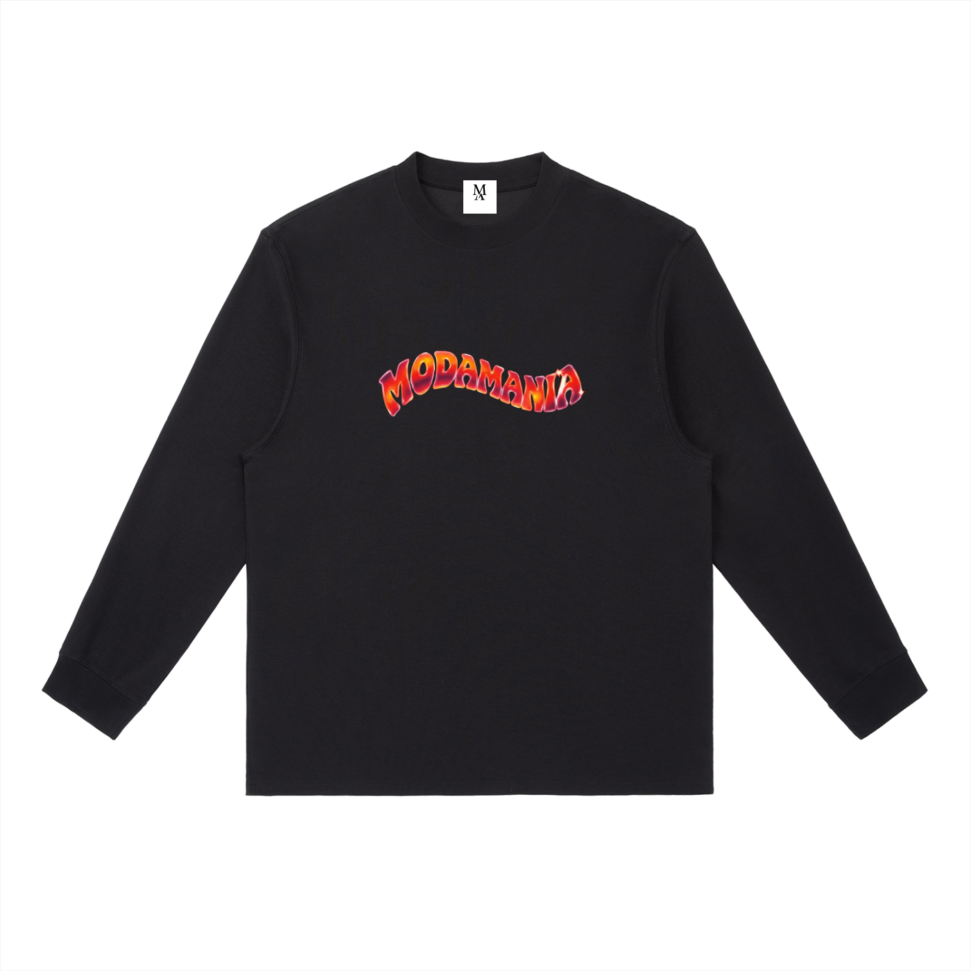 Crewneck T-Shirt Red logo