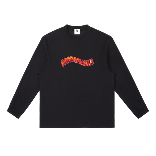 Crewneck T-Shirt Red logo