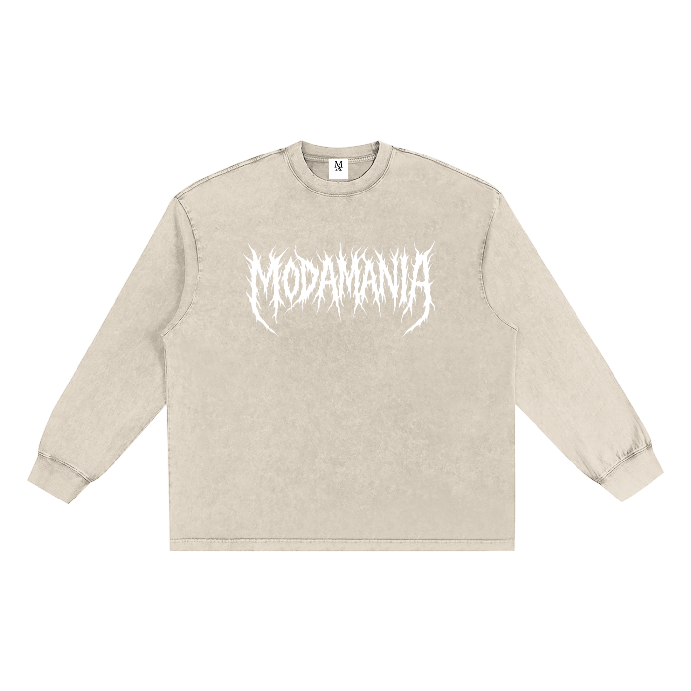 Snow Washed Frayed Edge T-Shirt