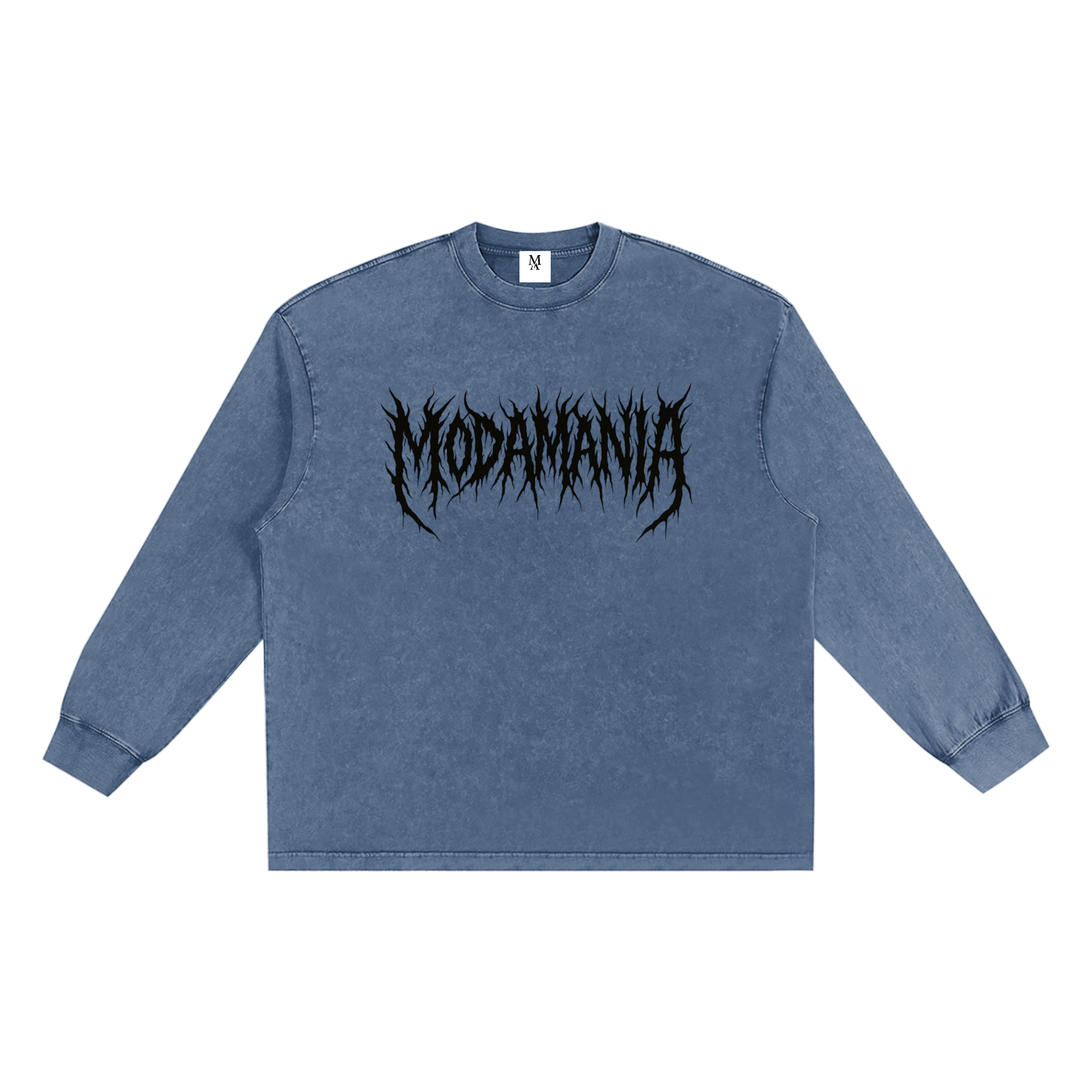 Snow Washed Frayed Edge T-Shirt