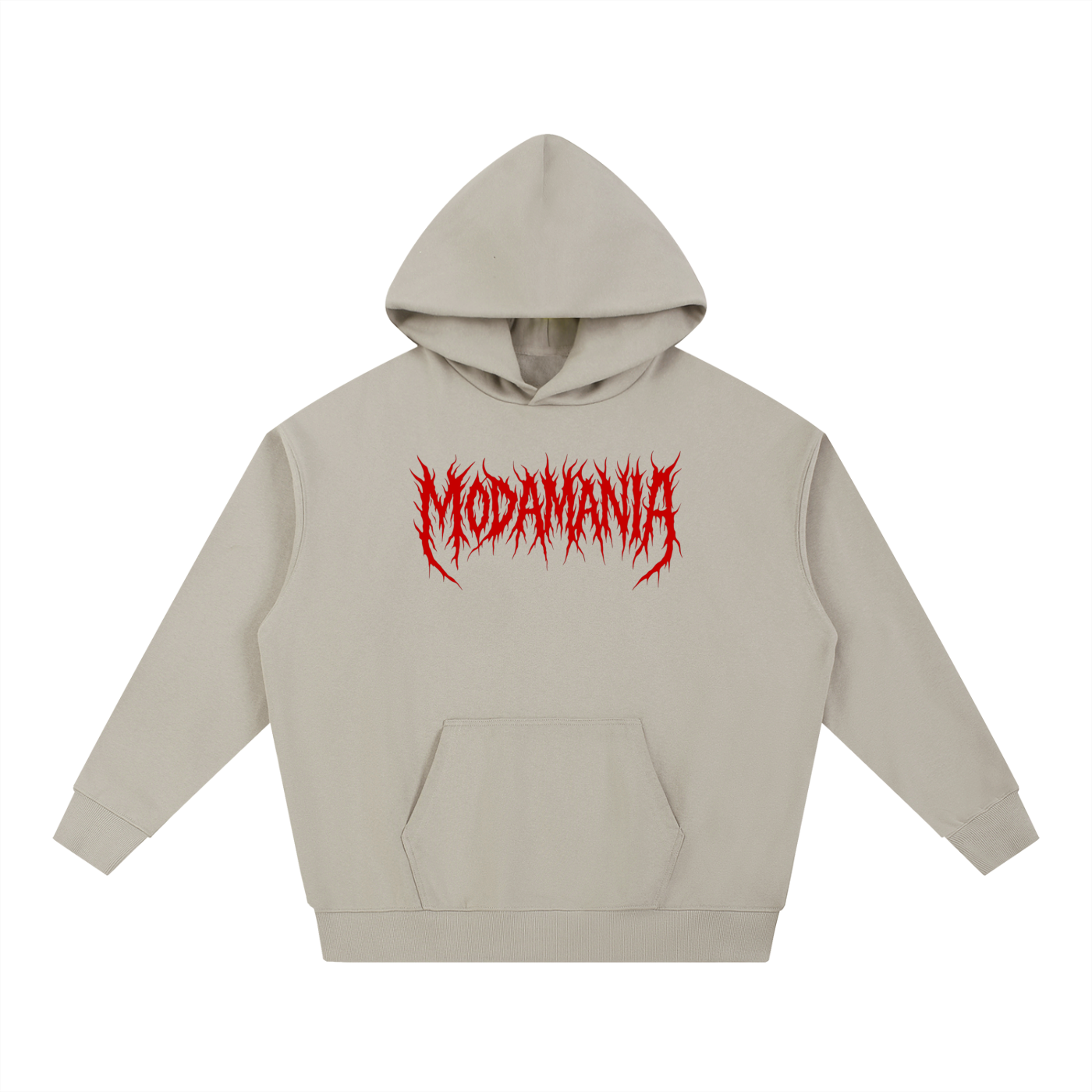 Essential Red logo Hoodie