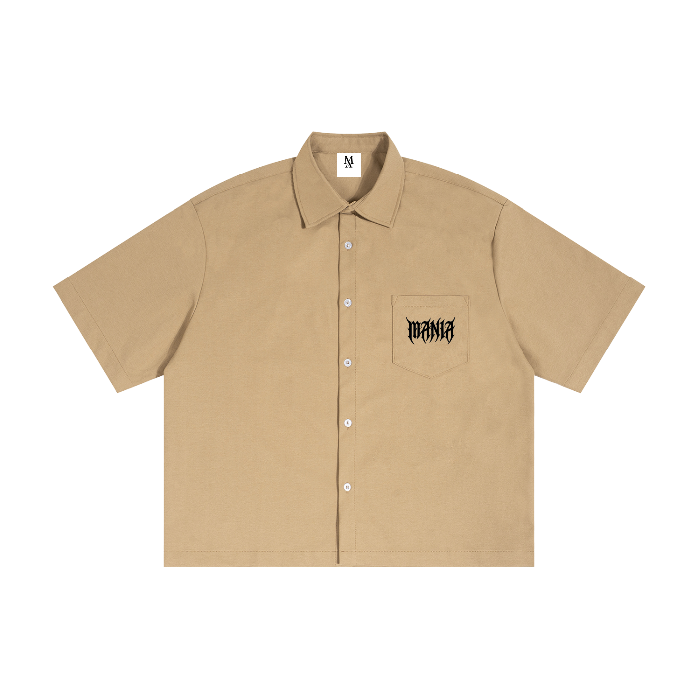 Unisex Boxy Heavyweight Short Sleeve Shirt