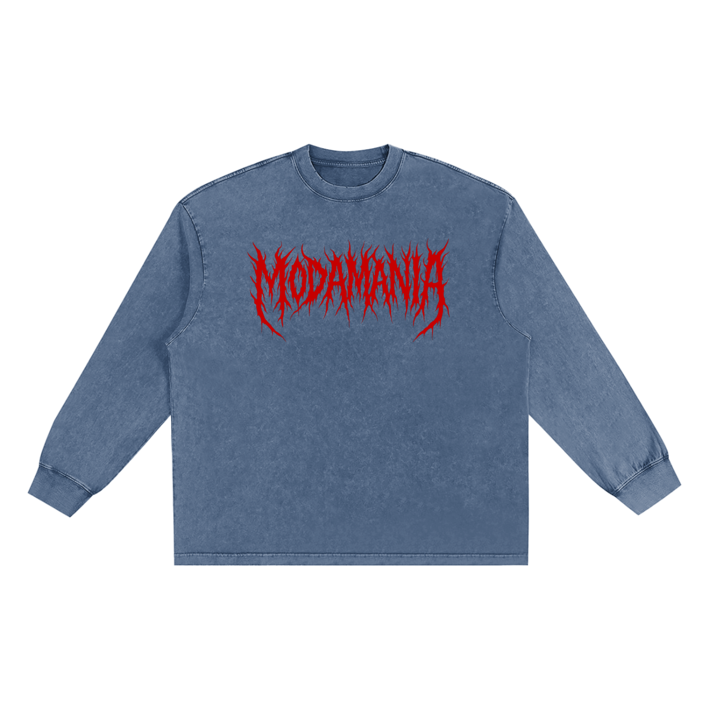 Snow Washed Frayed Edge T-Shirt