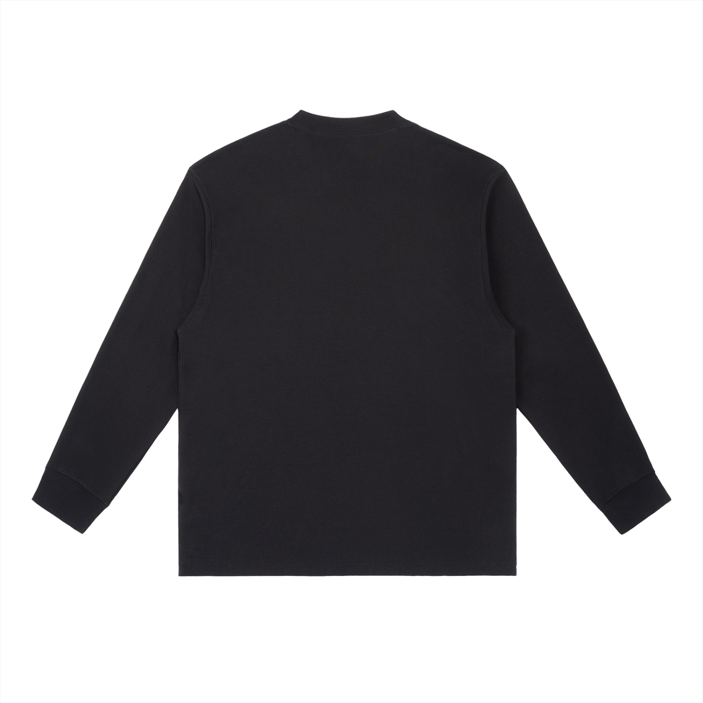 Crewneck Long-Sleeve  blue flammes