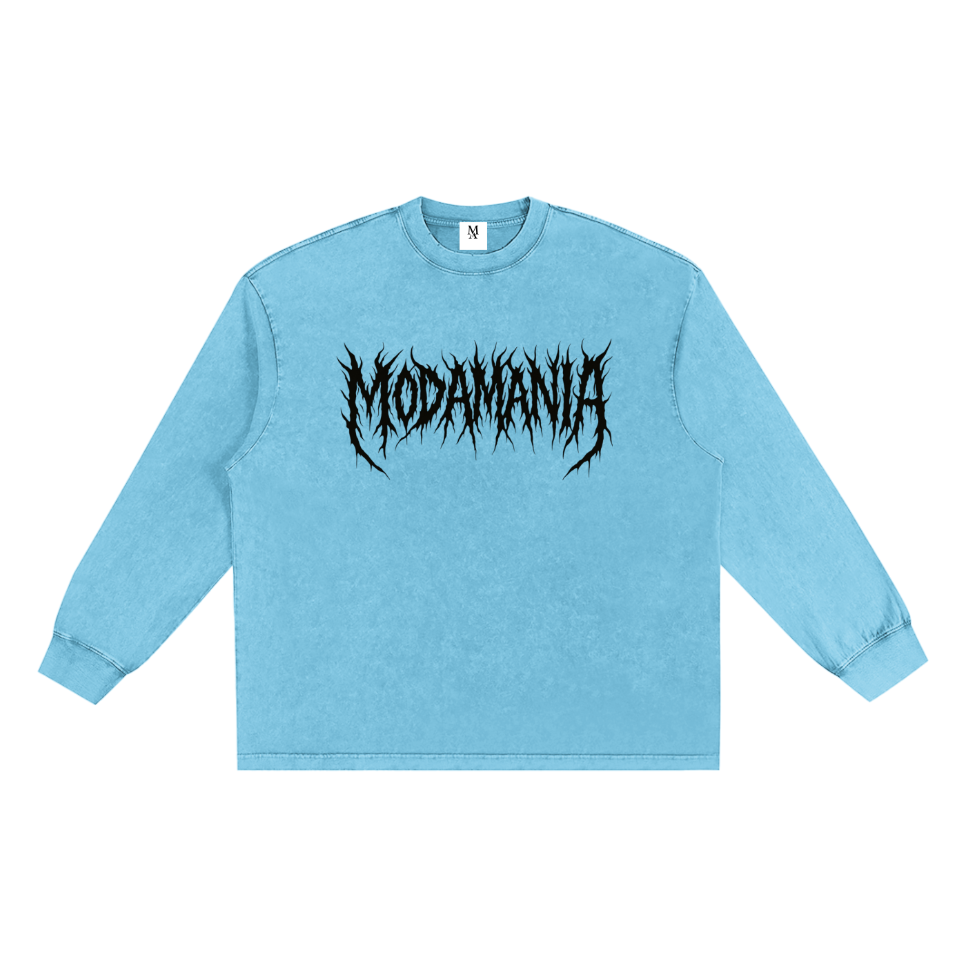 Snow Washed Frayed Edge T-Shirt