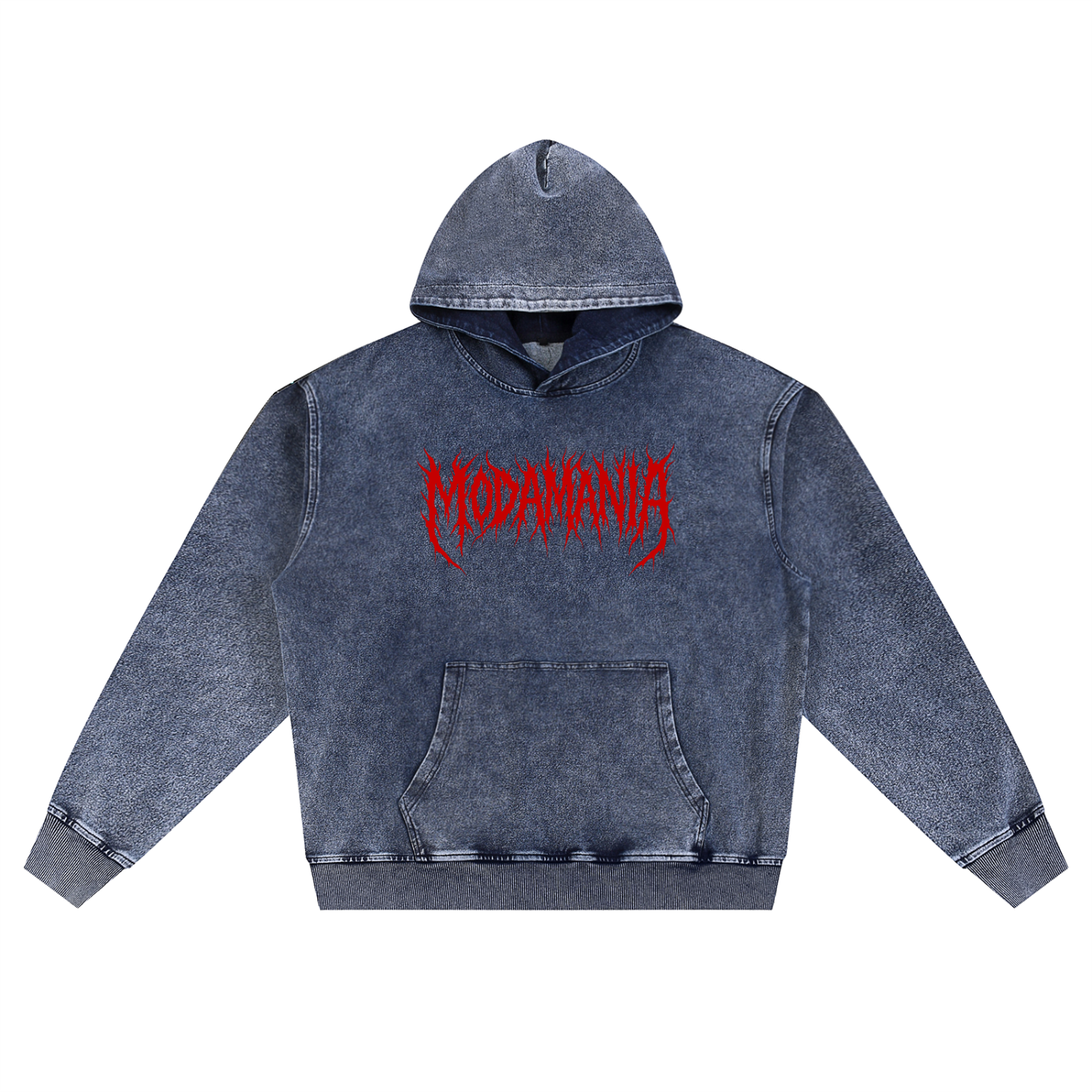 Snow Wash Oversized Hoodie