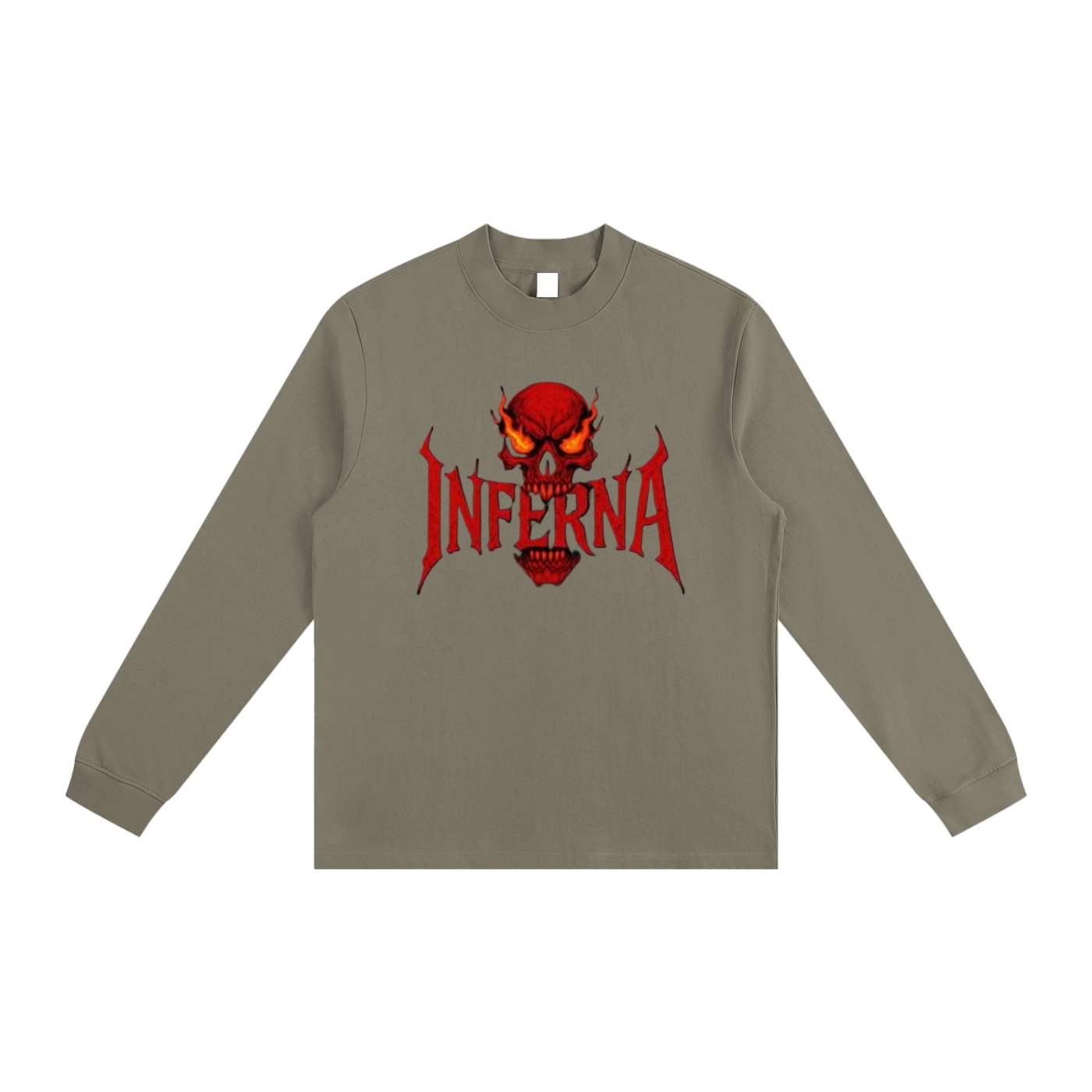 Essential Non-Shrink Mock Neck Sweatshirt