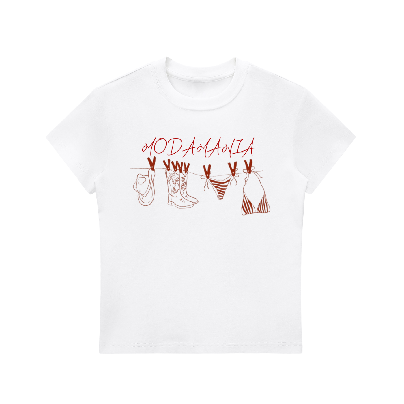 Essential Bodycon Crewneck T-Shirt