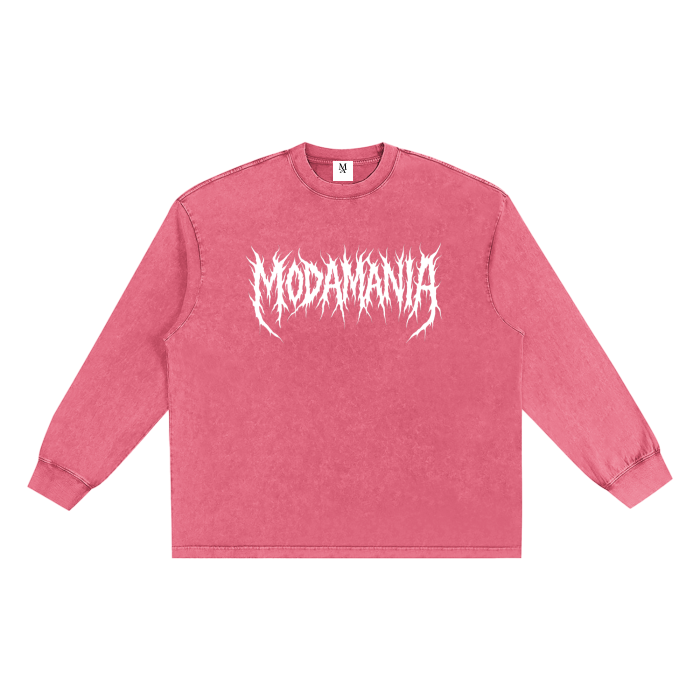 Snow Washed Frayed Edge T-Shirt