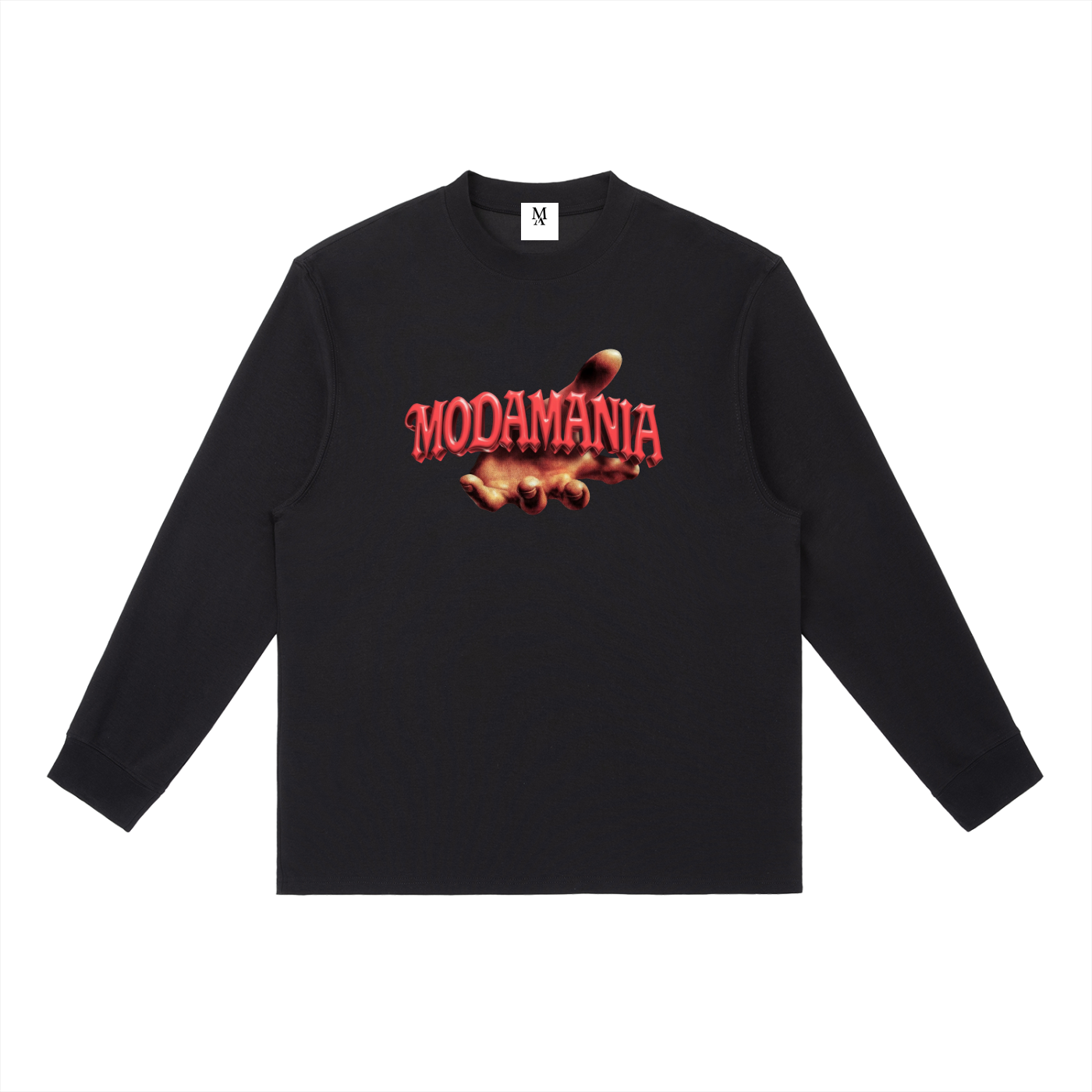 Essential Crewneck Long-Sleeve