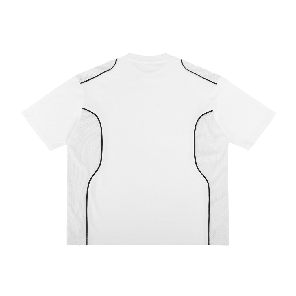 Contrast Piped Panel T-Shirt