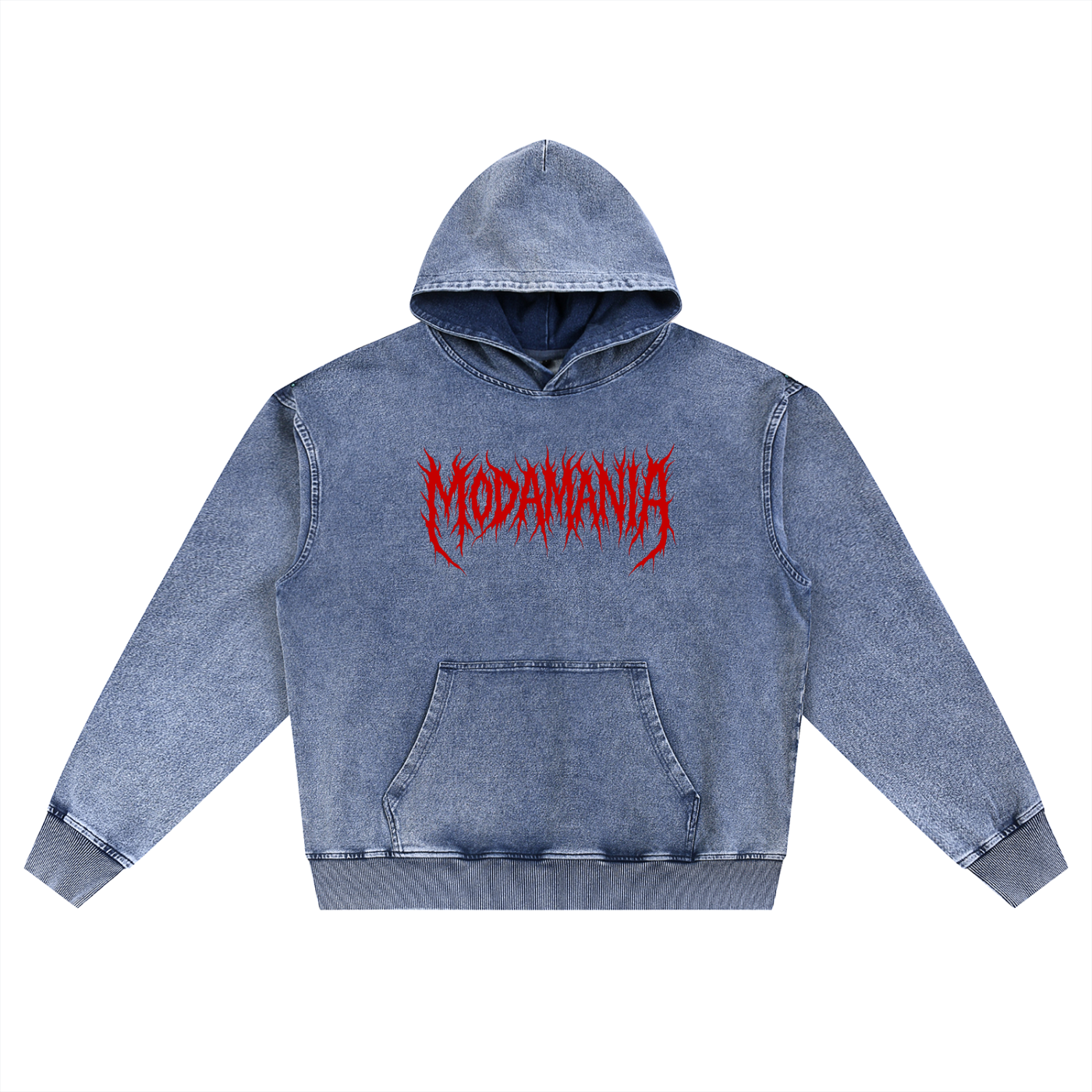 Snow Wash Oversized Hoodie
