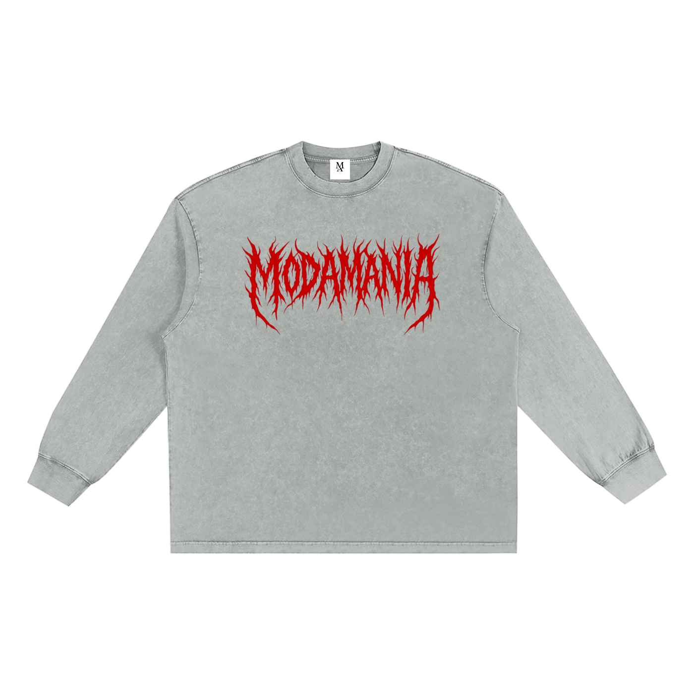 Snow Washed Frayed Edge T-Shirt