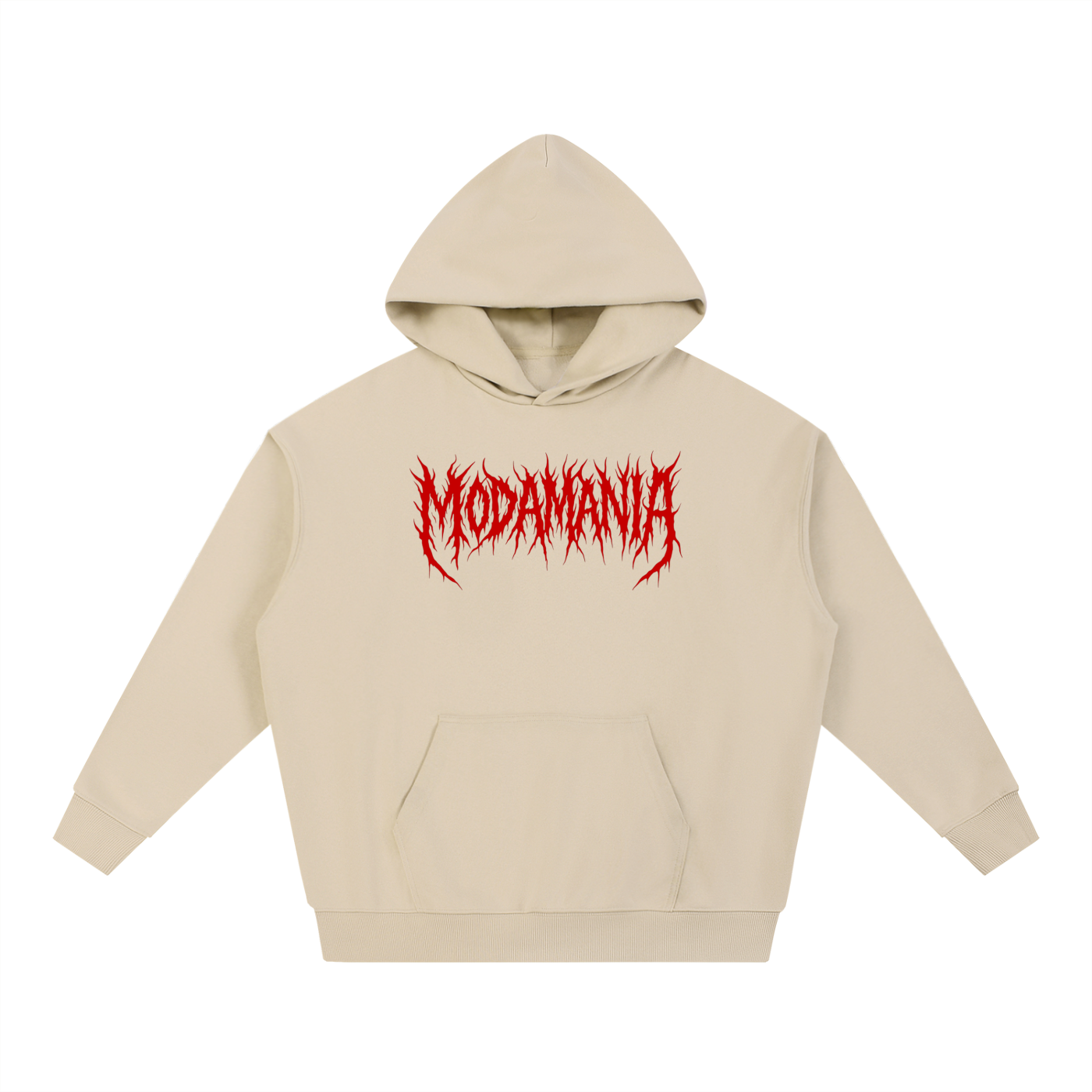 Essential Red logo Hoodie
