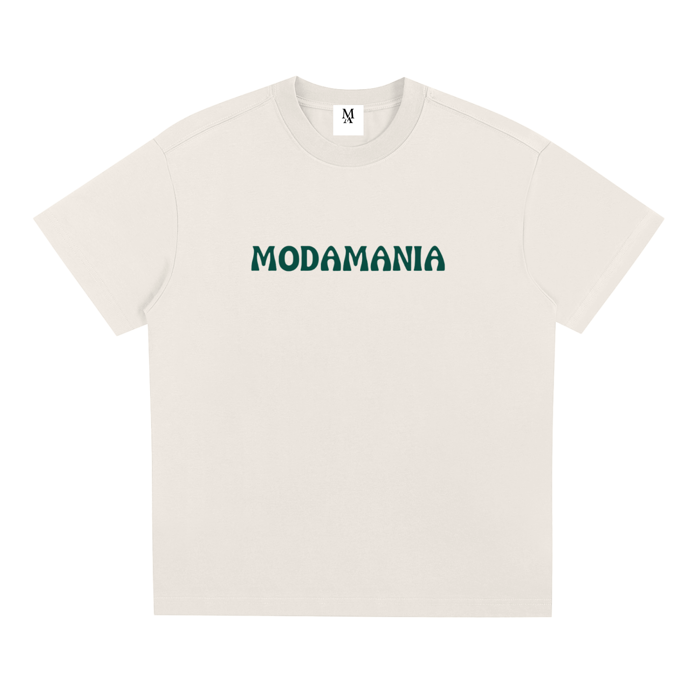 Sorona Quick-Dry Cooling T-Shirt – White & Apricot