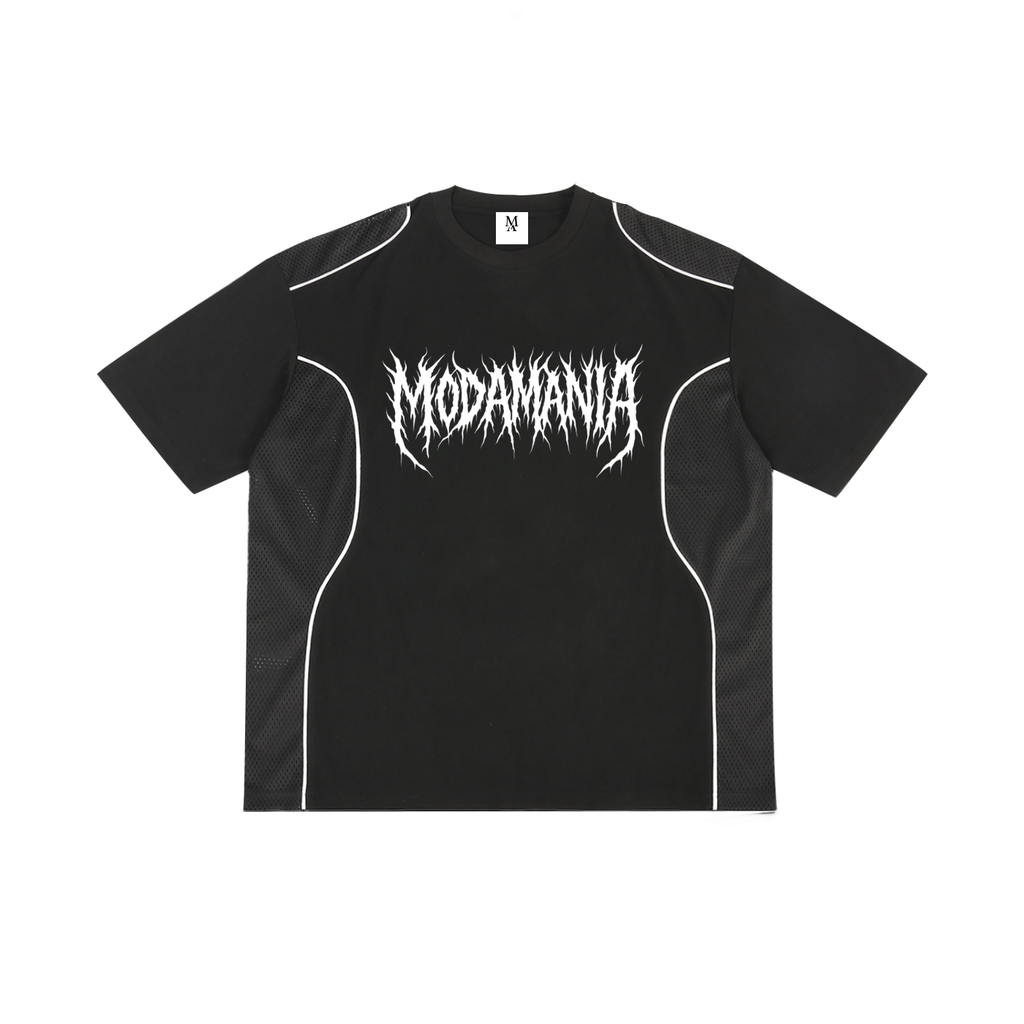 Contrast Piped Panel T-Shirt