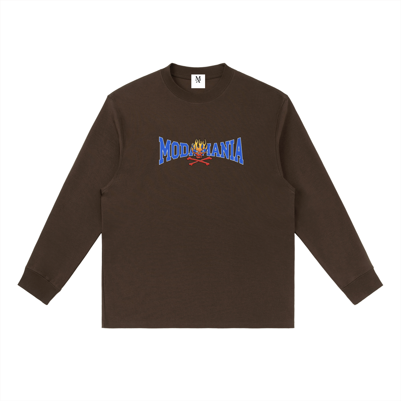 Crewneck Long-Sleeve T-Shirt